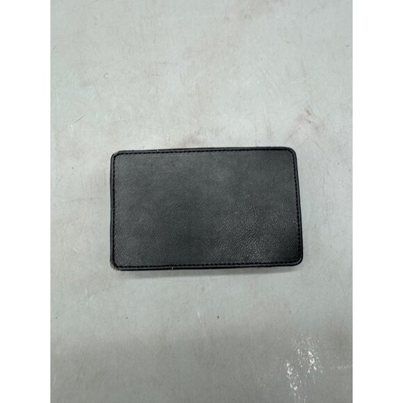 Garmin Leather Card Holder bag black rectangle 3x5" READ - Picture 3 of 5